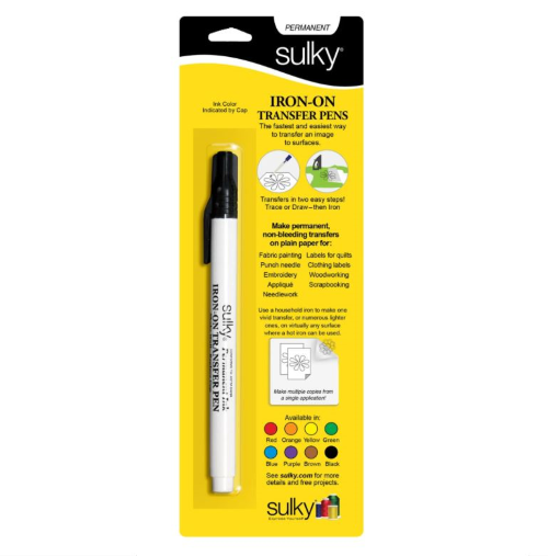 Iron-On Transfer Pen - Black