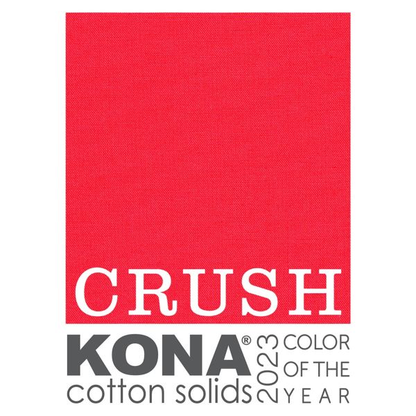 Kona Cotton Fabric - Crush (Color of the Year 2023)