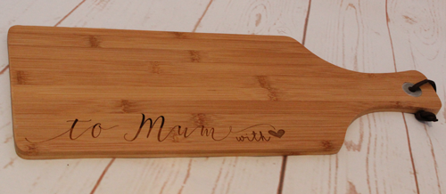 Medium Bamboo Cheese Board - Phone Your Mother