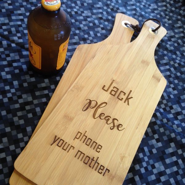 Medium Bamboo Cheese Board - Phone Your Mother