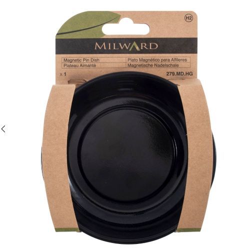 Milward Magnetic Pin Dish - Black