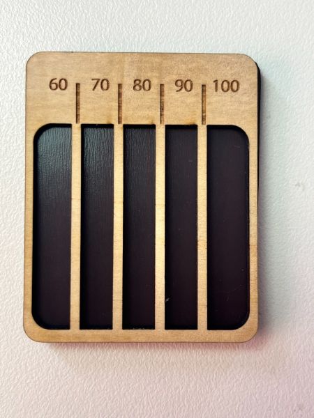 Magnetic Sewing Machine Needle Size Organizer