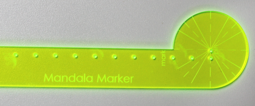 Mandala Marker Ruler (20