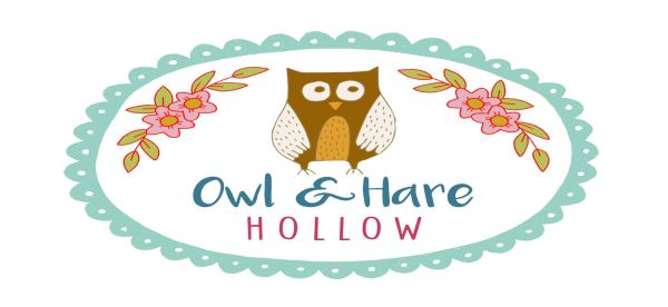 Owl & Hare Hollow BOM applique Papers Set