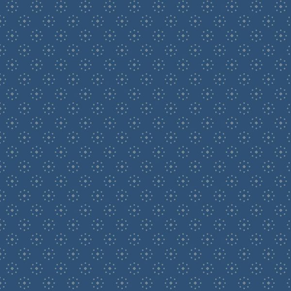Bountiful Blues - Dots Stripe Blue x 10