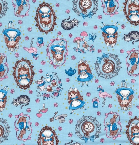 Kokka - Alice in Wonderland (Blue)