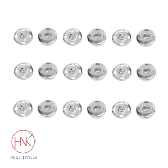 Sew-on Snap Button Metal