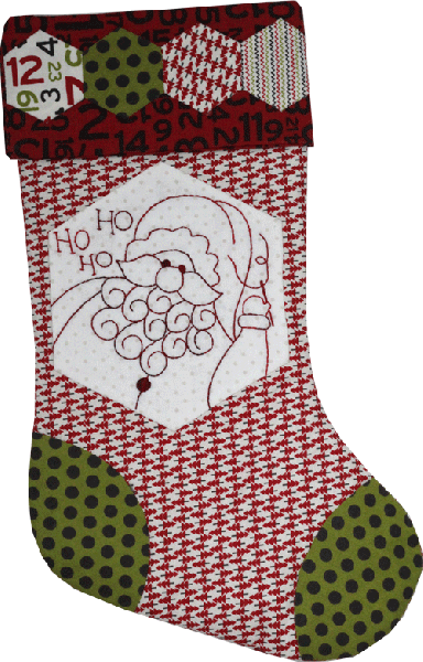 Stitcher's Santa Stocking