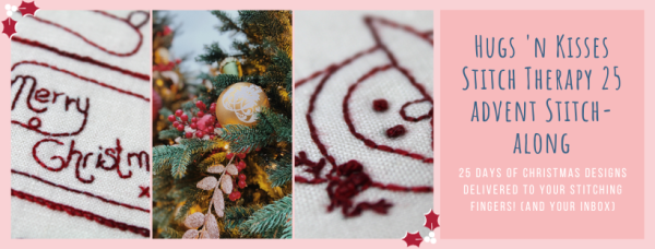 Stitch Therapy 25 Christmas stitchalong patterns by email