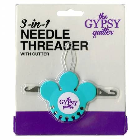 The Gypsy Quilter 3 IN 1 NEEDLE THREADER
