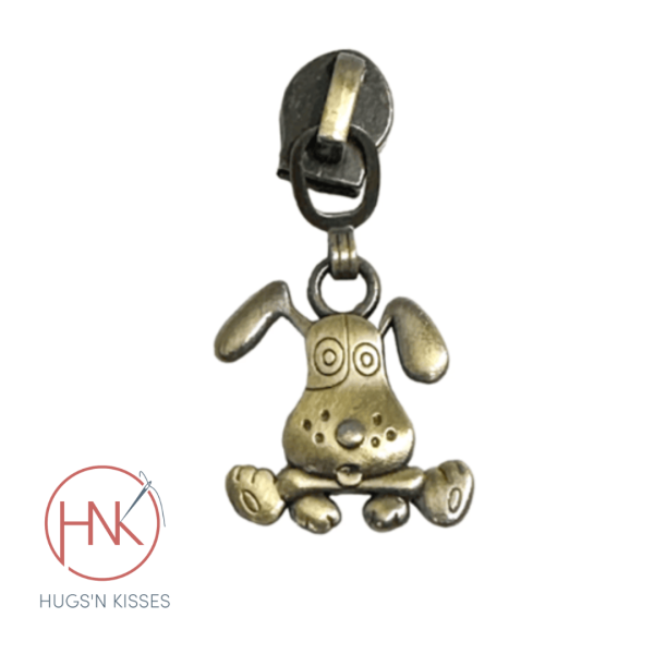 Zipper pulls size 5 - dog bowl