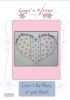 Downloadable Pattern Little Love Note 8 - Love is the Music of your Heart