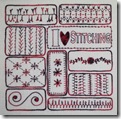 embroidery - iron on transfer tutorial by Helen Stubbings of Hugs 'n Kisses